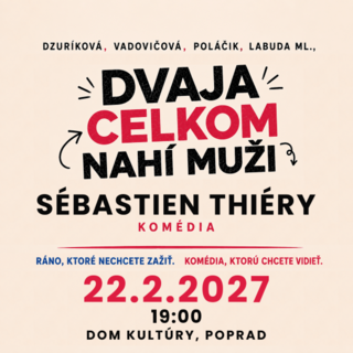 Divadelná komédia – Dvaja celkom nahí muži